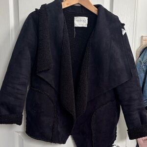 Velvet Women's Black Teddy Jacket